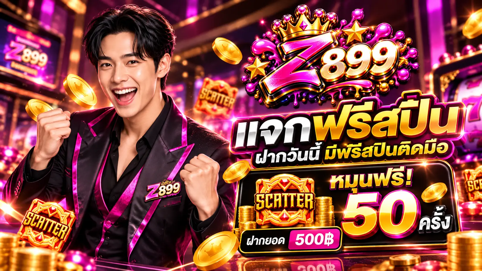 Z899 โปรฝาก500
